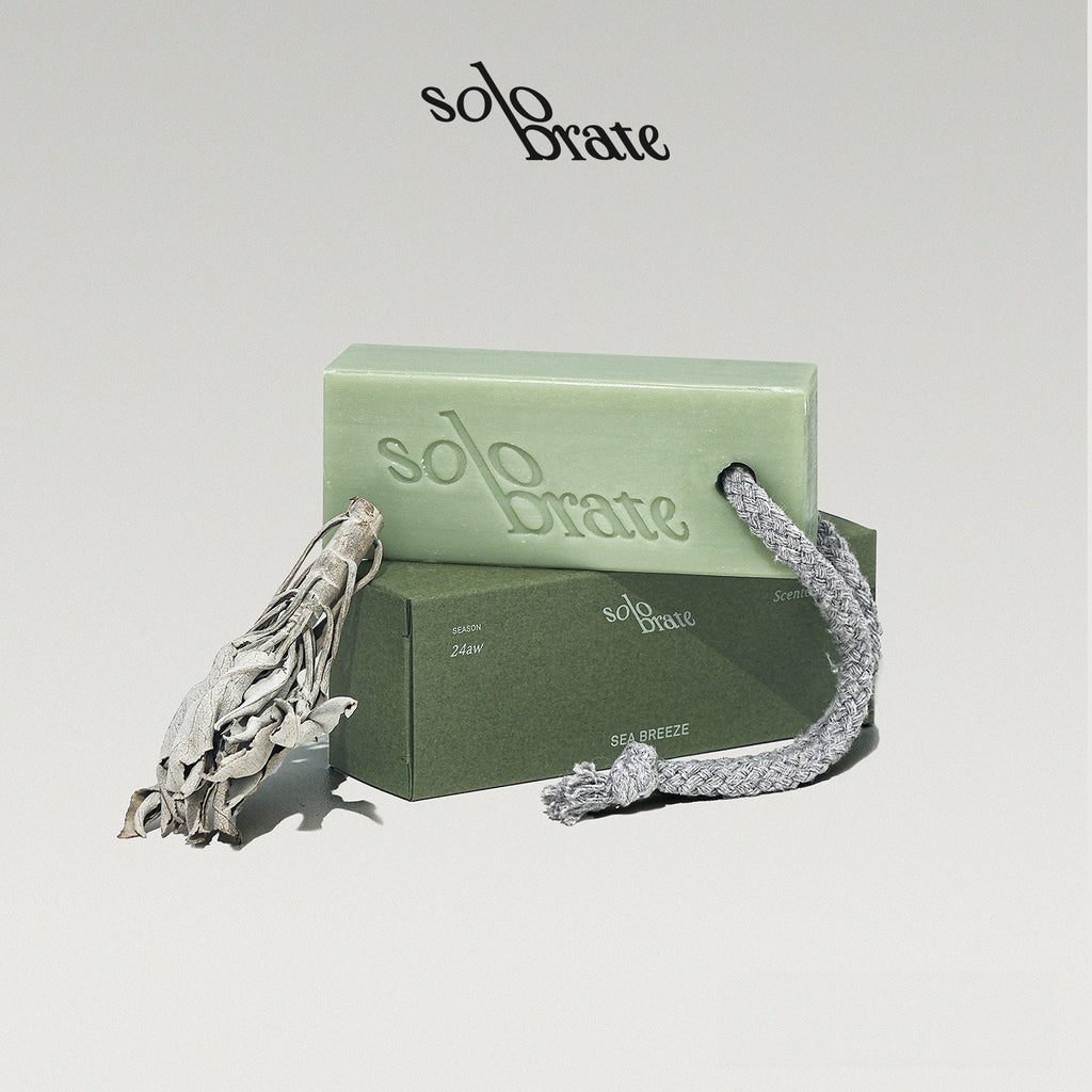 Botanical Sea Salt & Sage Cleansing Bar - Sea Breeze