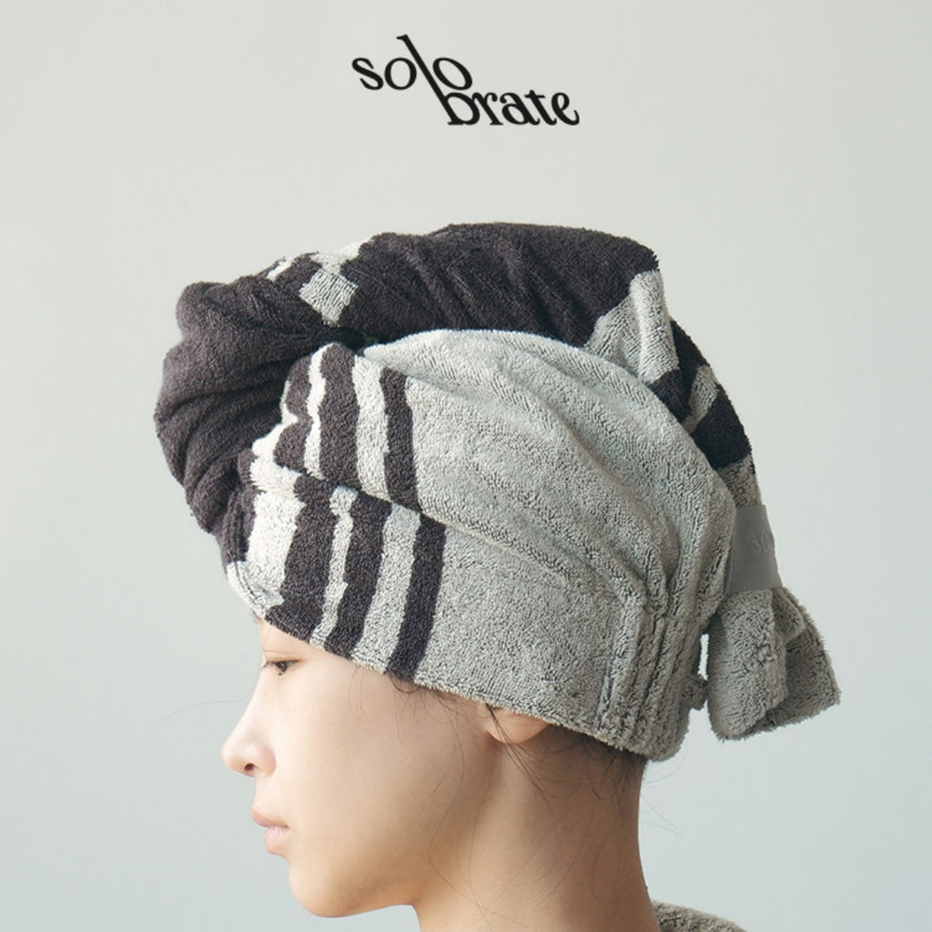 100% Cotton Hair Drying Towel Wrap