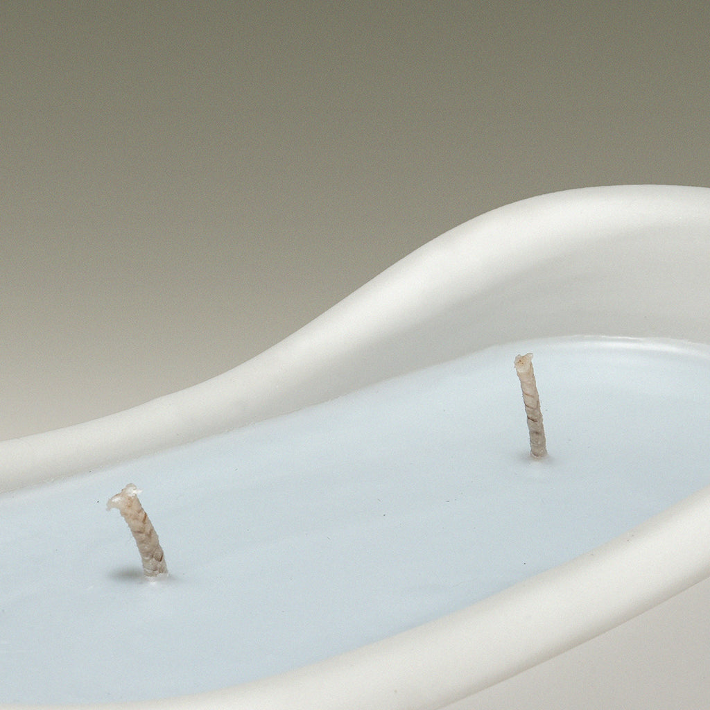 Ceramic Bathtub Scented Candle