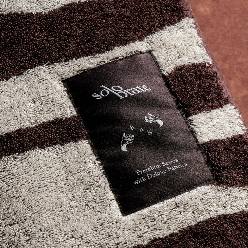 Cotton Zebra Bath Towel