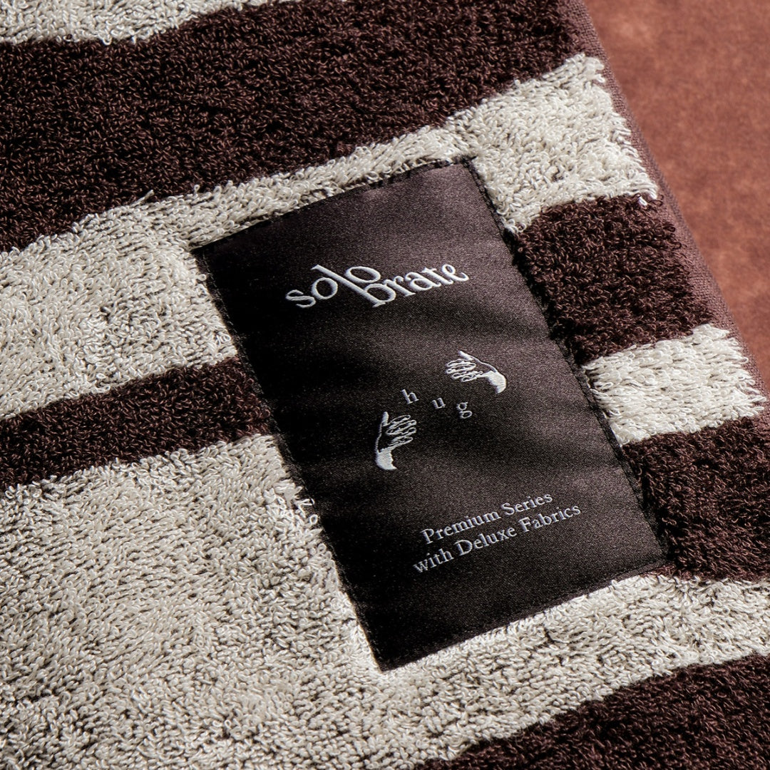 Cotton Zebra Bath Towel