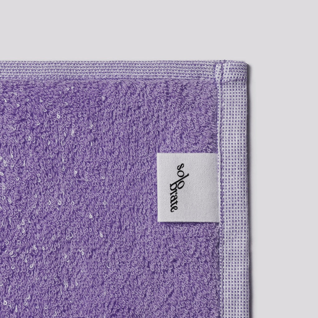 Luxury Pink & Black Gradient 100% Cotton Bath Towel - Purple