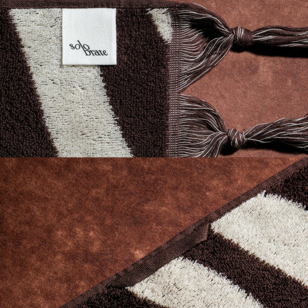 Cotton Zebra Bath Towel