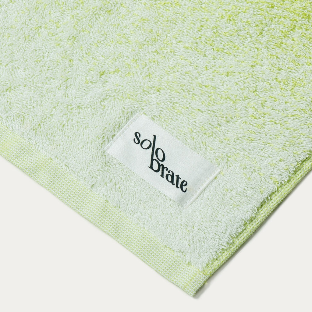Luxury Pink & Black Gradient 100% Cotton Bath Towel - Green
