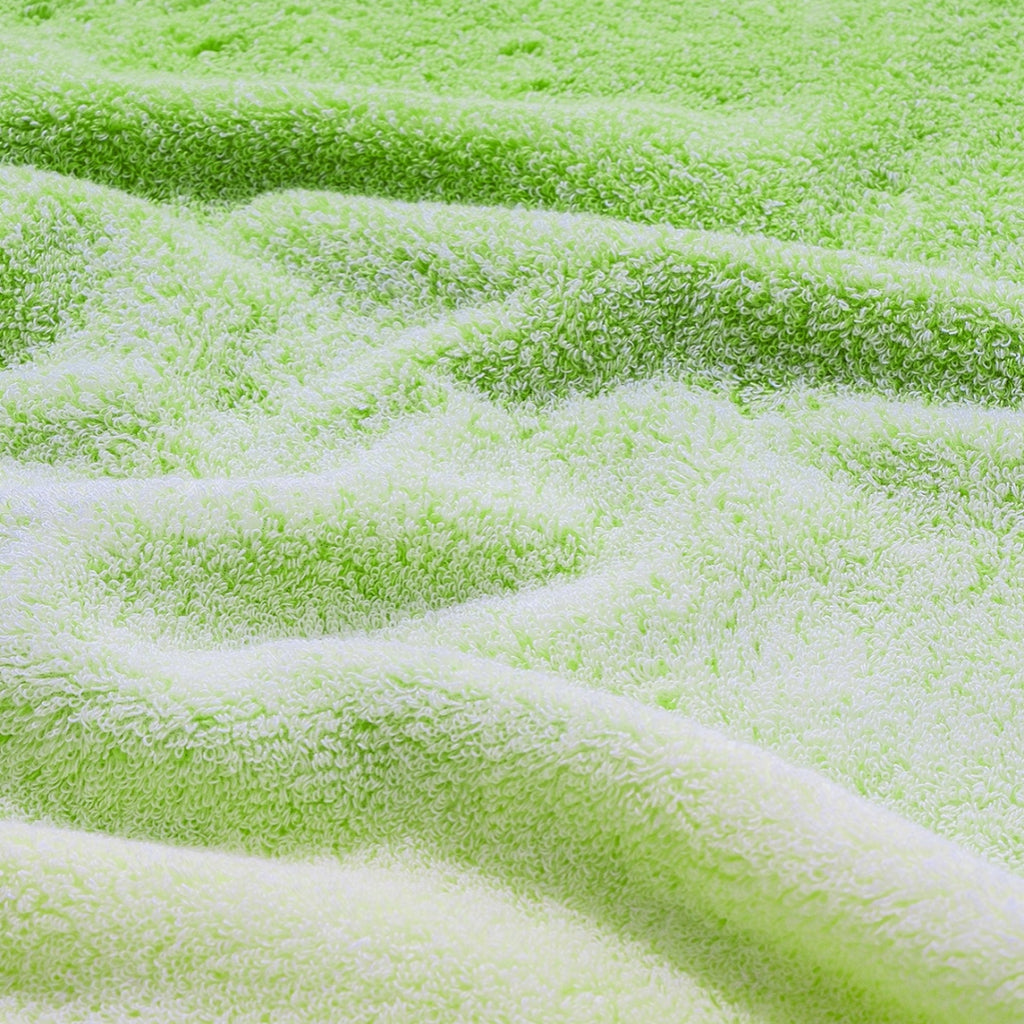100% Cotton Gradient Face Towel - Green