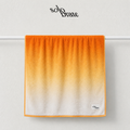 Luxury Pink & Black Gradient 100% Cotton Bath Towel - Orange