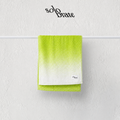 100% Cotton Gradient Face Towel - Green
