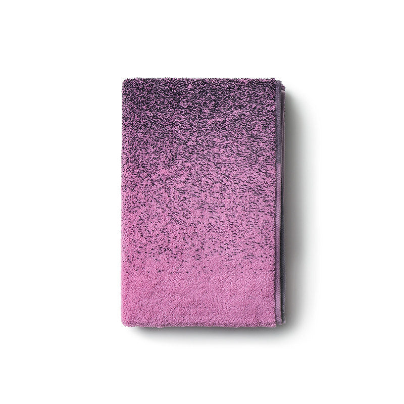 Luxury Pink & Black Gradient 100% Cotton Bath Towel