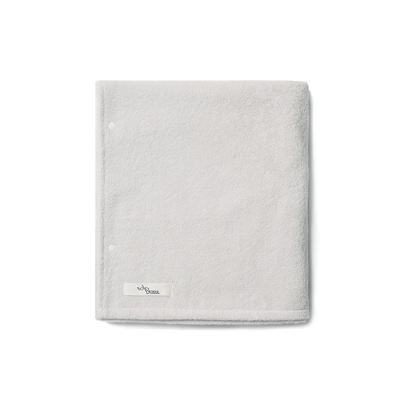 Wearable Cotton Bath Wrap - White