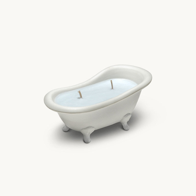 Ceramic Bathtub Scented Candle