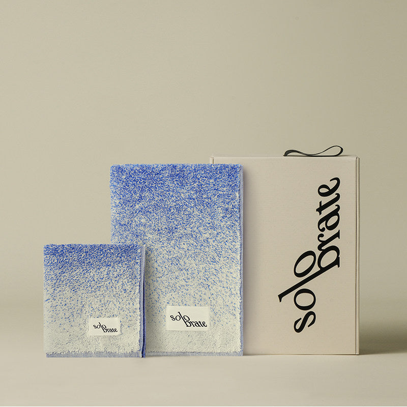 Ombre Cotton Bath Towel Gift Set | Soft Bath & Hand Towels